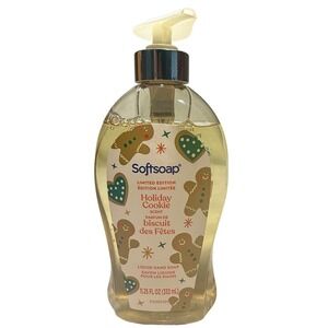 Softsoap Holiday Cookie Limited Edition Sweet Soft Soap Large 11.25 oz
